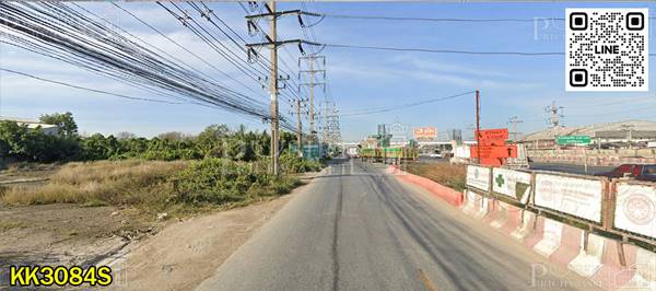 โชว์รูม โกดังพร้อมหน้าร้าน ต้องแปลงนี้ ที่ถมแล้ว 4ไร่ ติดพระราม2 โดดเด่น เข้าออกง่าย ราคาจับต้องได้ - KK3084 S