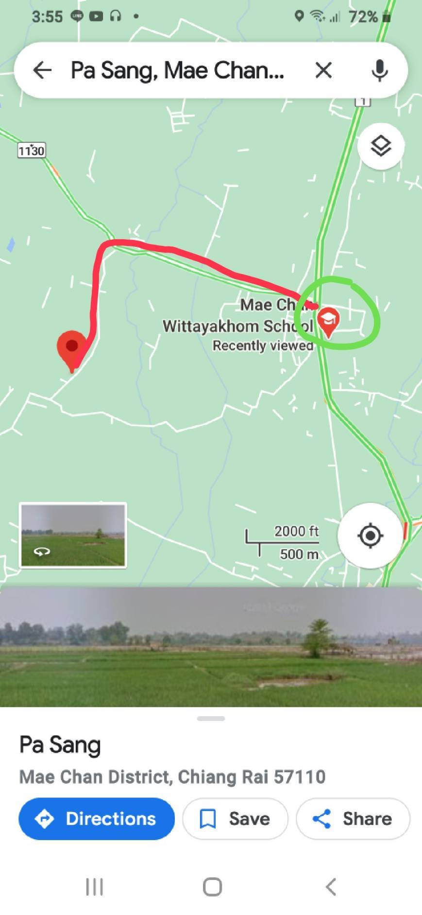 ที่ดินสวย อากาศดีตลอดปี  ปลูกต้นไม้ ทำไร่ ให้ผลผลิตคุ้มค่า อำเภอแม่จัน จังหวัดเชียงราย