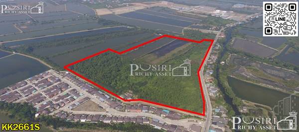 ขายที่ 69ไร่เศษ หน้ากว้างจุใจ เเวดล้อมสถานที่สำคัญหลายเเห่ง เดินทางได้หลายเส้นทาง เพียง15นาที ถ.เอกชัย - KK2661S