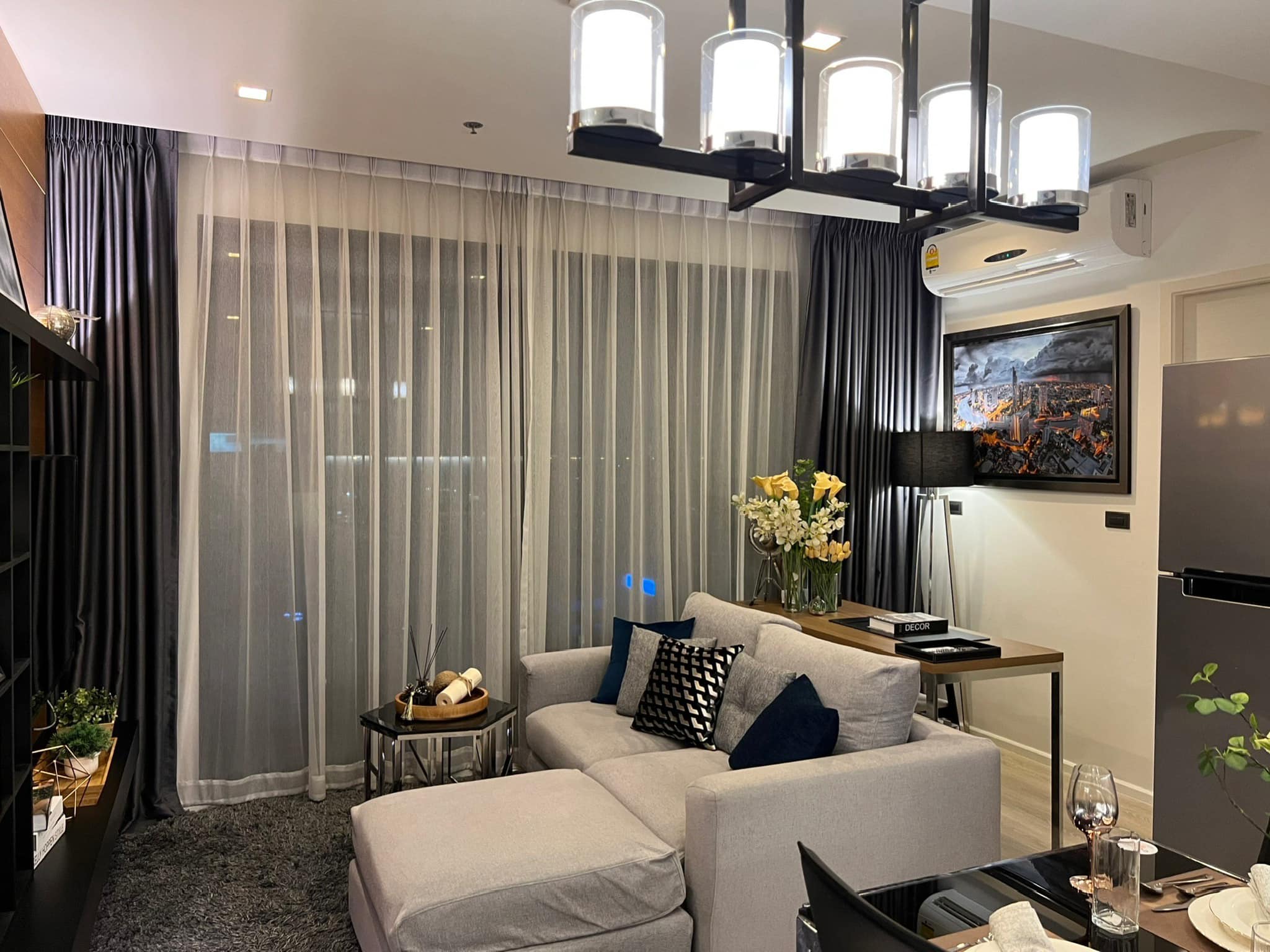 ขายด่วน Quinn Condo Ratchada 17 ตกแต่งพร้อมอยู่  (ใกล้ MRT สุทธิสาร)