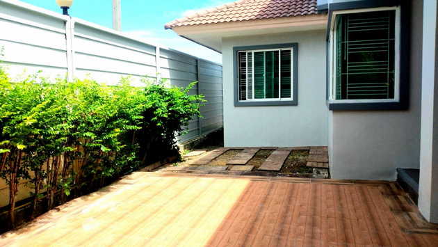 ขายบ้านเดี่ยว 2 ชั้น หมู่บ้านชวนชมพาร์ค 2  เนื้อที่  71.6  ตรว. ใกล้รถไฟฟ้าสายสีม่วง ( บางใหญ่-เตาปูน ) บางกรวย-ไทรน้อย