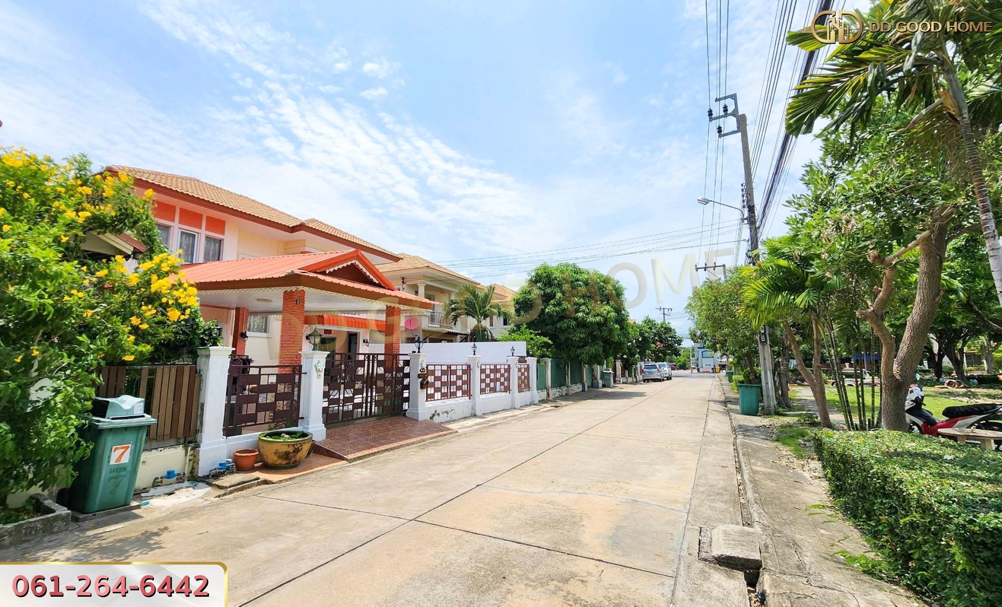 พฤกษาวิลเลจ 7 - ประชาอุทิศ 90 (PRUKSA VILLAGE 7 - PRACHA UTHIT 90) สมุทรปราการ บ้านเดี่ยว 2 ชั้น หน้าบ้านไม่ชนใคร