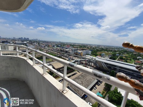 ให้เช่าคอนโด เดอะ ทรีโอ้ การ์เด้นท์ ขนาด 55 ตร.เมตร 2 นาที ถึงสถานีรถไฟฟ้าศรีนครินทร์ 38