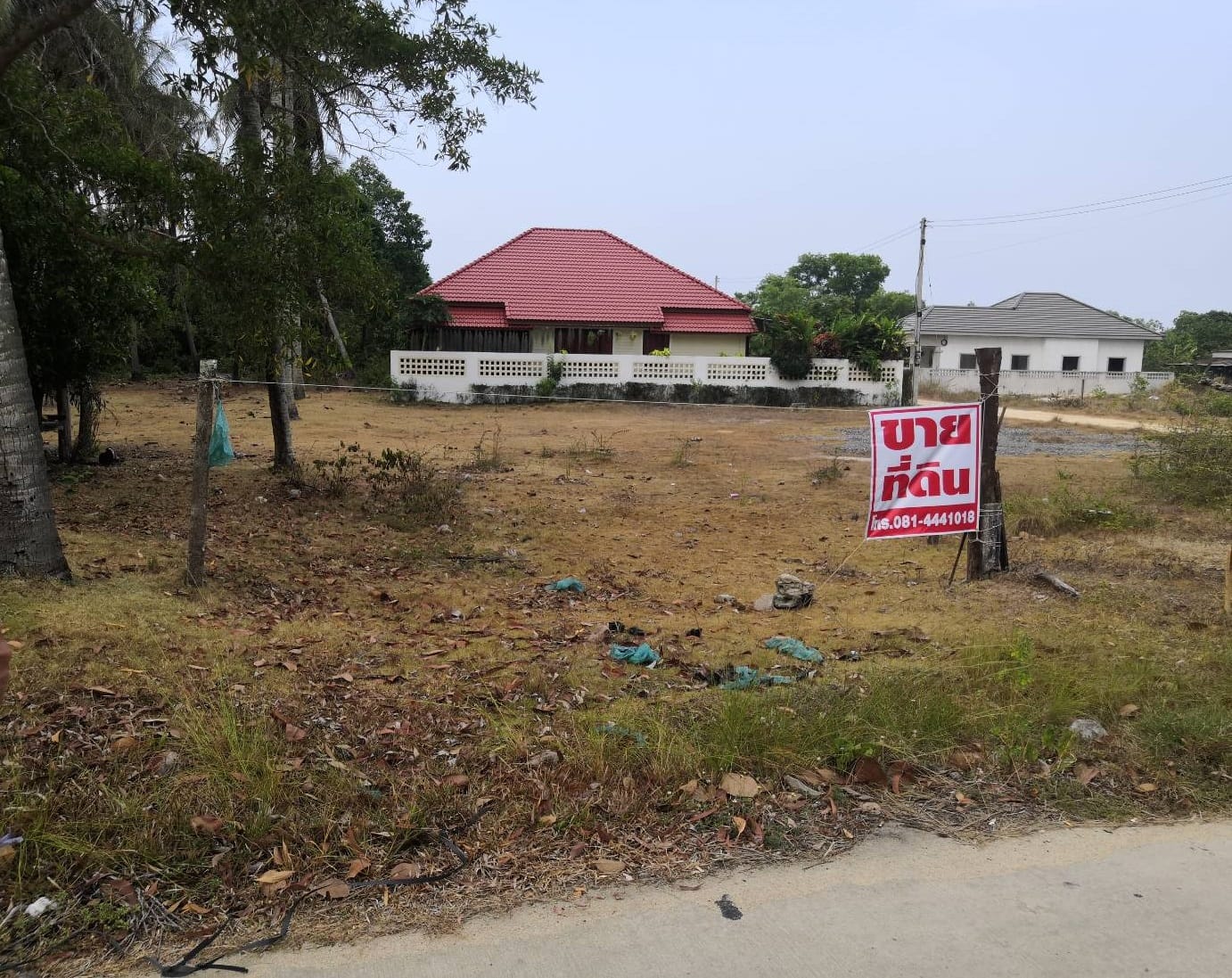 ขายที่ดิน นราธิวาส ติดถนนใหญ่ สายโคกเคียน ทางไปสนามบินบ้านทอน ทำเลดี ถมแล้วสวยมาก