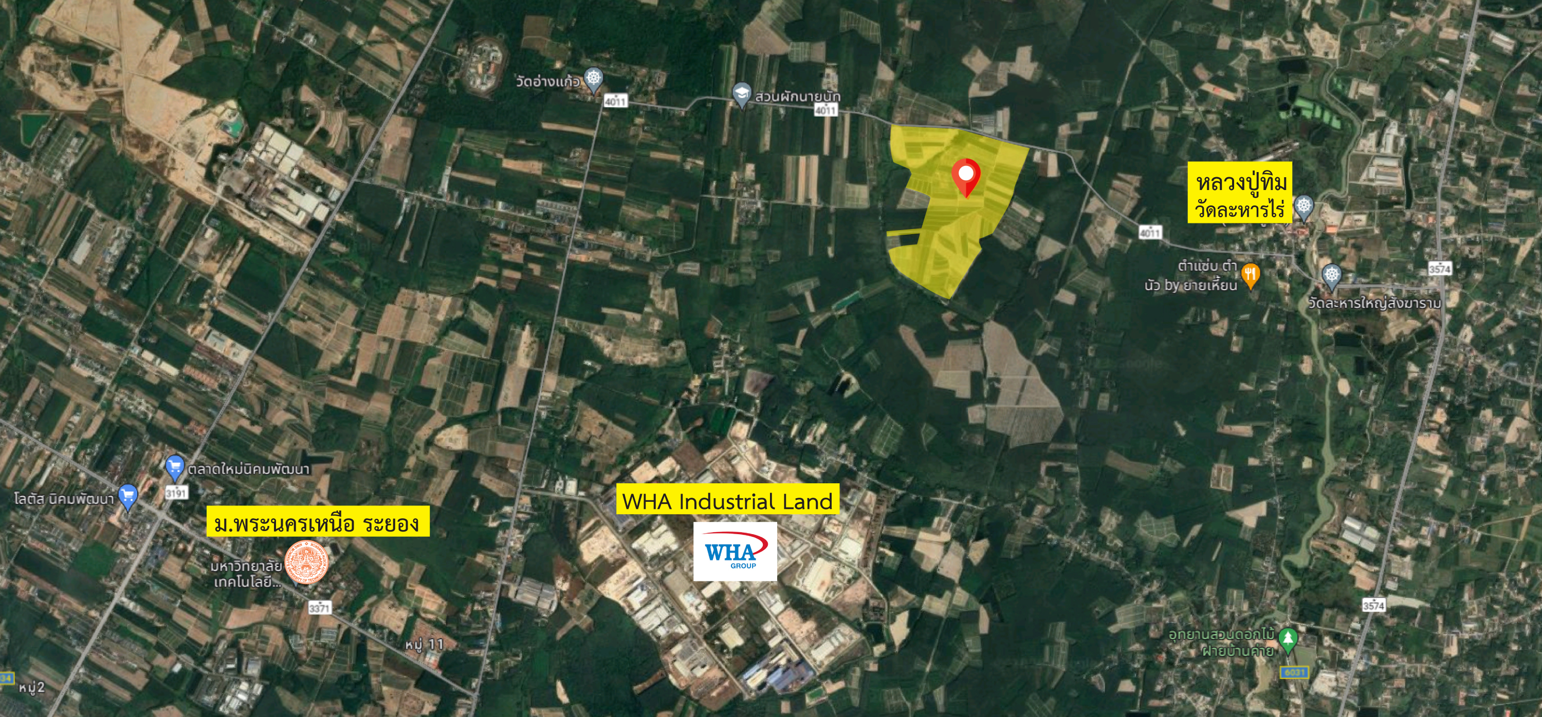 ขายด่วนที่ดินถมแล้ว 751ไร่ เหมาะสำหรับทำรีสอร์ท บ้านพักตากอากาศ อ.บ้านค่าย ระยอง