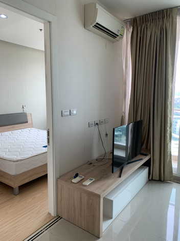 ขายคอนโดทีซีกรีน พระราม 9 ชั้น 12 วิวถนนอาซีเอ ถนน พระราม 9