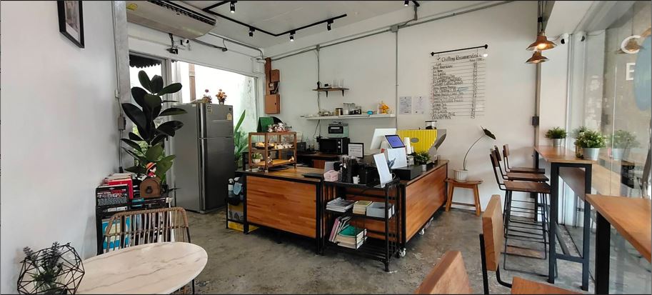 เซ้งร้านกาแฟ หน้า MRT หัวลำโพง ทางออก 1  อุปกรณ์และเฟอร์นิเจอร์ครบ พร้อมเปิดร้านได้ทันที