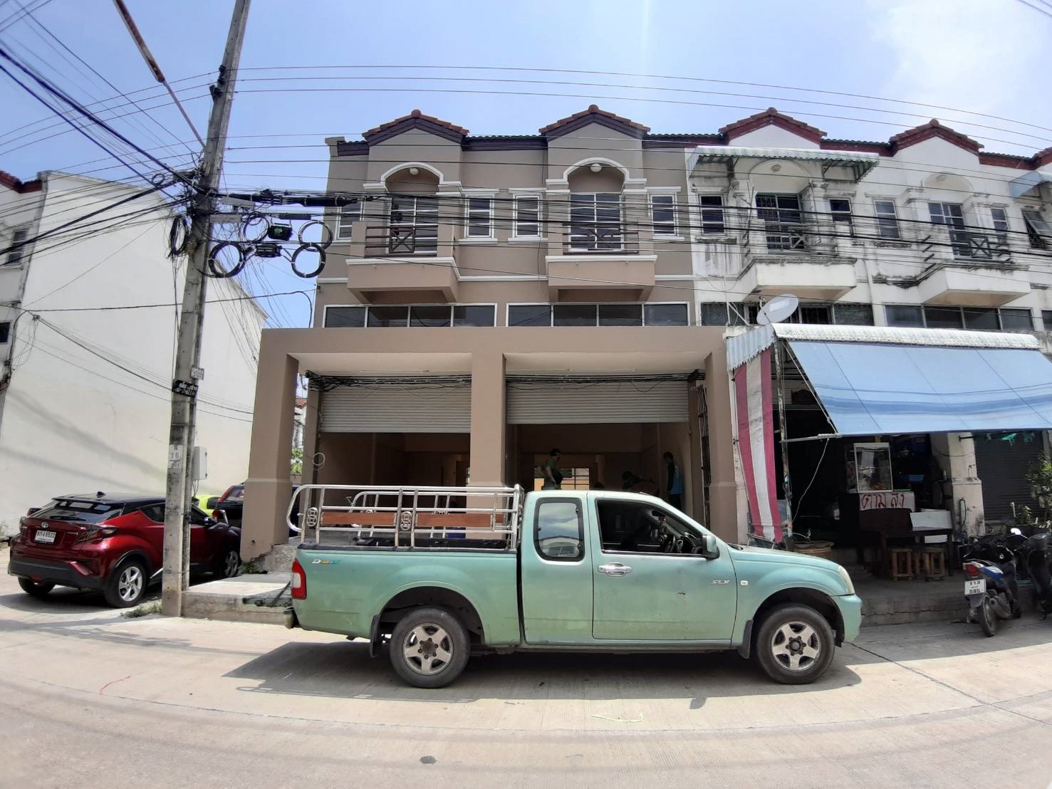 ให้เช่าอาคารพาณิชย์ หมู่บ้านเมืองไทย บางนา บางเสาธง สมุทรปราการ บางนา-ตราด กม. 26