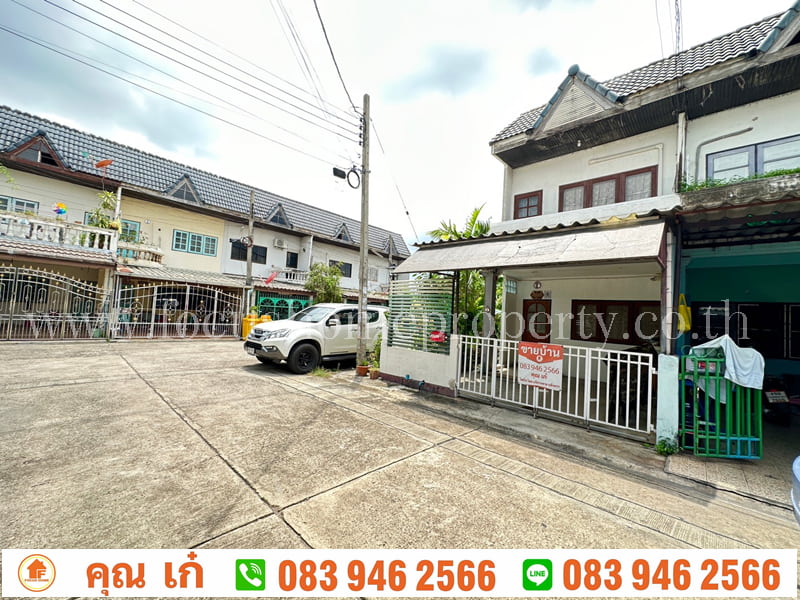 ขาย ทาวน์เฮ้าส์ หมู่บ้าน เกรซแลนด์ (หลังมุม) ซ.บางกร่าง 38