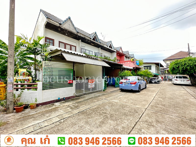 ขาย ทาวน์เฮ้าส์ หมู่บ้าน เกรซแลนด์ (หลังมุม) ซ.บางกร่าง 38