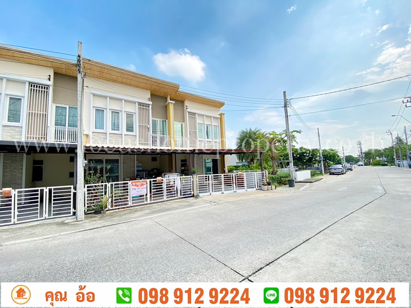 ขาย ทาวน์เฮ้าส์ โกลเด้น ทาวน์ รัตนาธิเบศร์-สถานีรถไฟฟ้าบางพลู