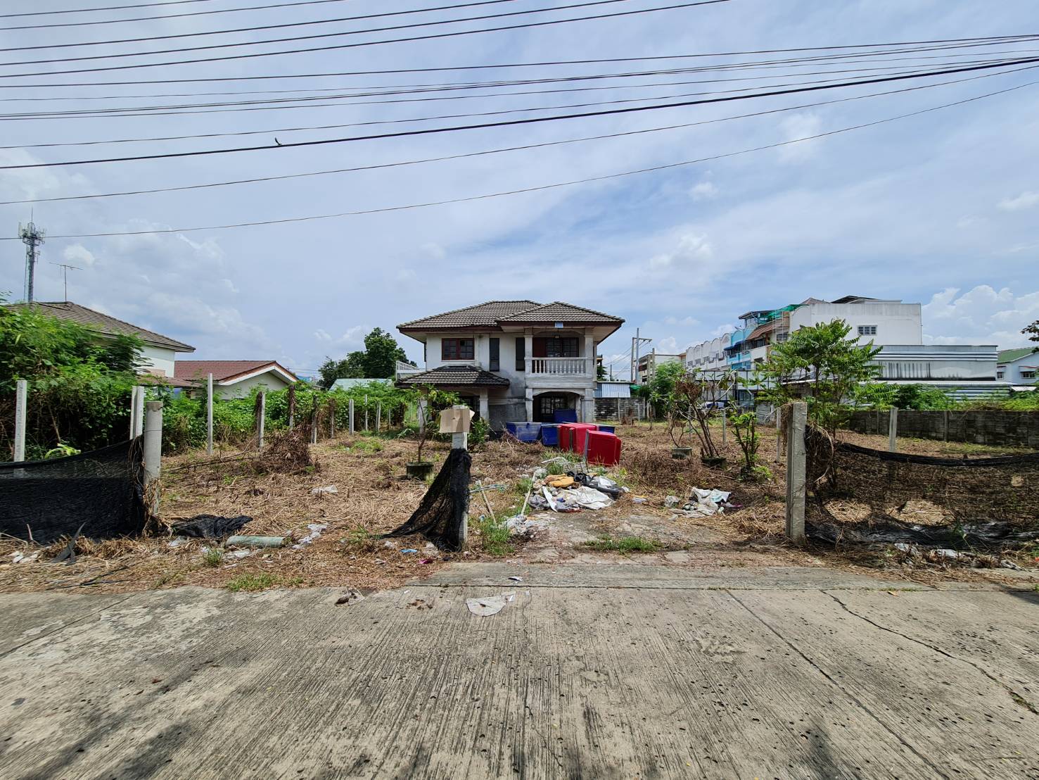ขายด่วน ที่ดินบางใหญ่ขายที่ดินเปล่าเนื้อที่  267  ตรว แถวตลาดบางใหญ่