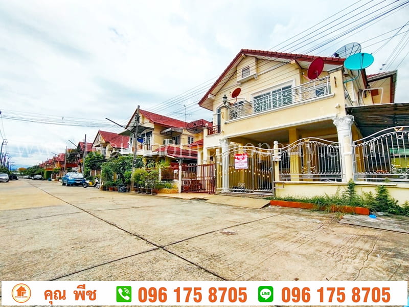 ขาย บ้านแฝด หมู่บ้าน กานต์มณี หลังมุม