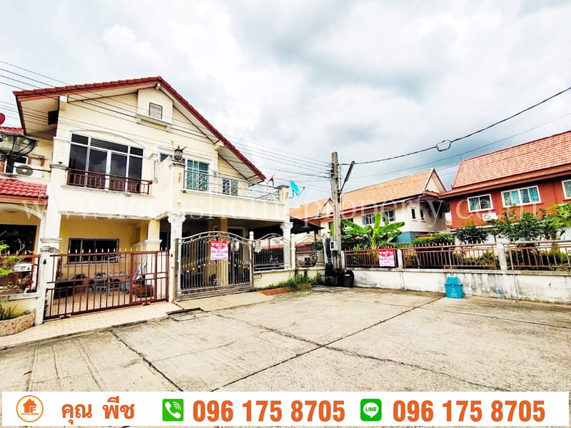 ขาย บ้านแฝด หมู่บ้าน กานต์มณี หลังมุม