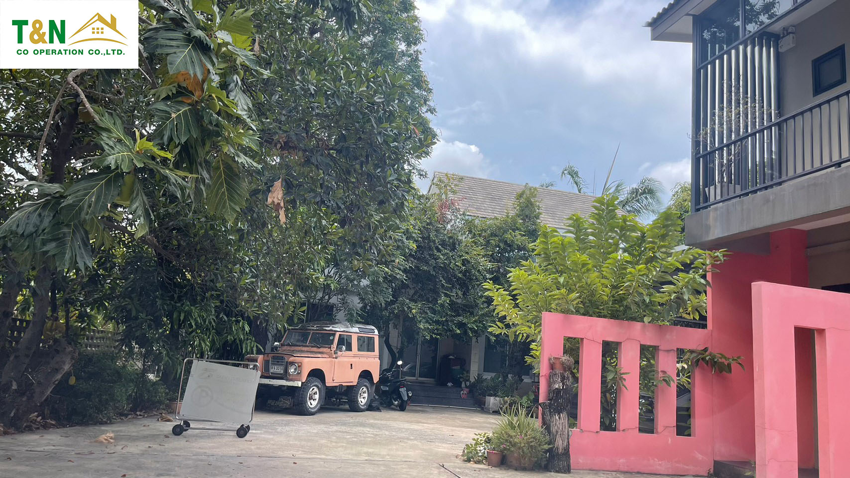 ขาย ที่ดินพร้อมสิ่งปลูกสร้าง 2 ไร่ พระราม 9 ซอย 57/1 และ หัวหมาก 21