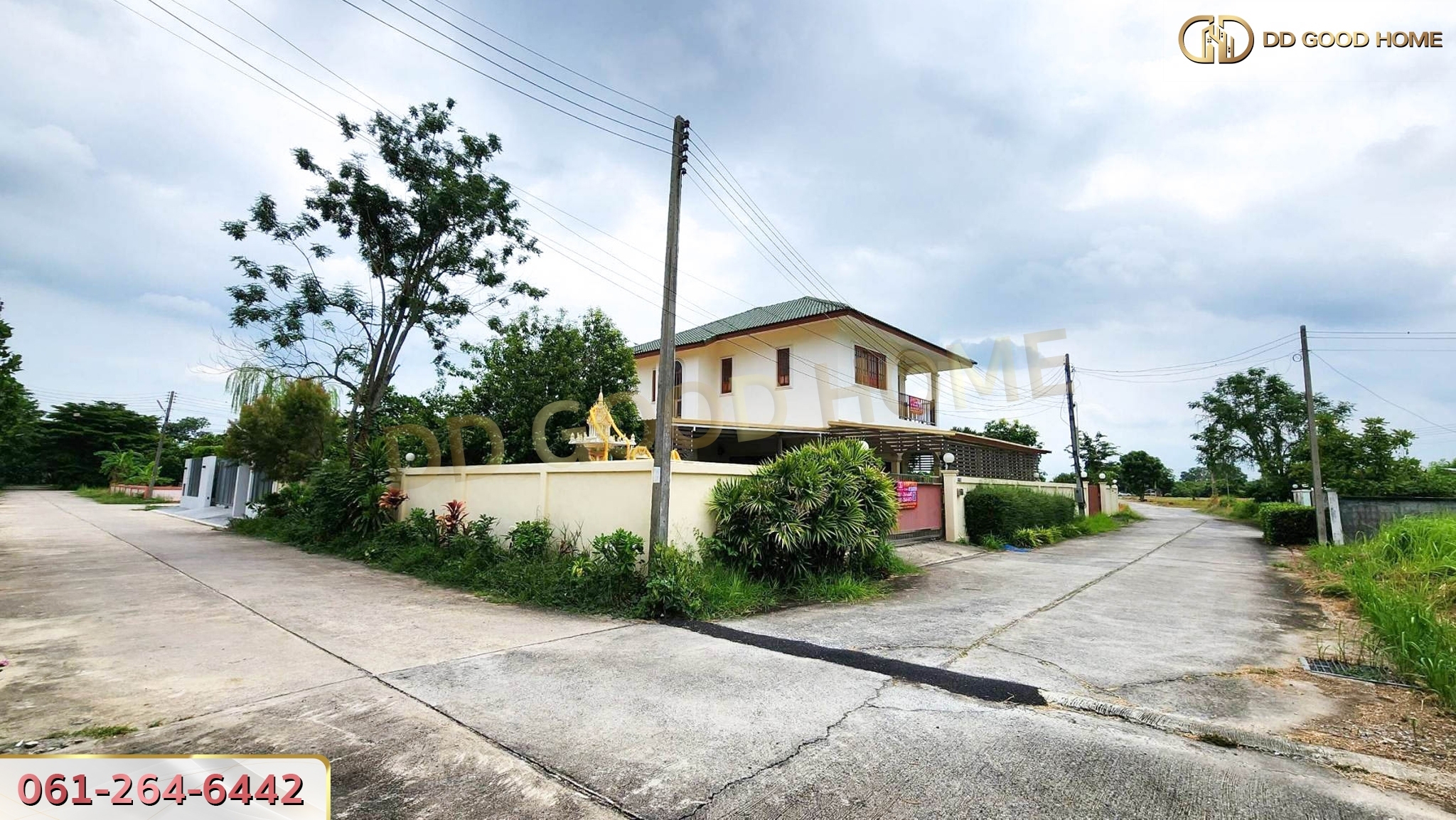 ภูชะโงก สวีทโฮม (Phuchangok Sweet Home) บ้านเดี่ยว 2 ชั้น หลังมุม ต.พรหมณี อ.เมืองนครนายก