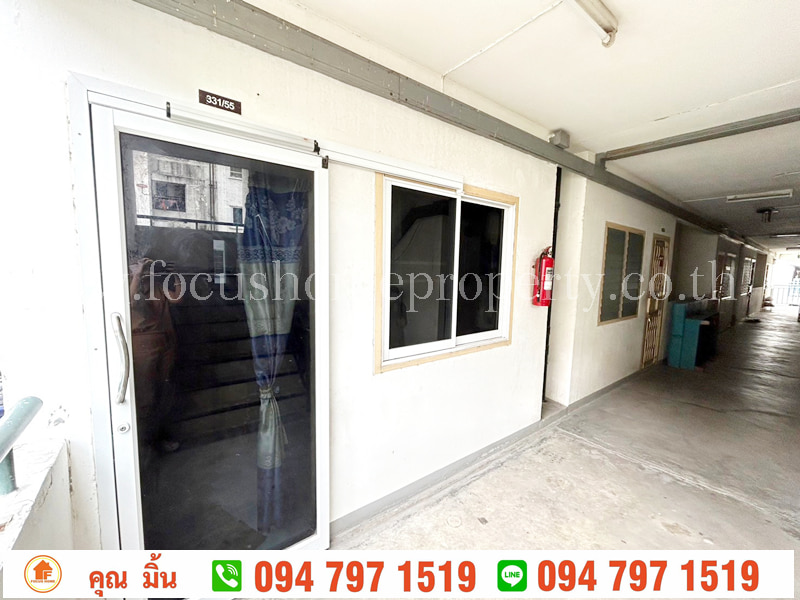 ขาย เอื้ออาทร บางบัวทอง 1 ชั้น 3 ห้องมุม