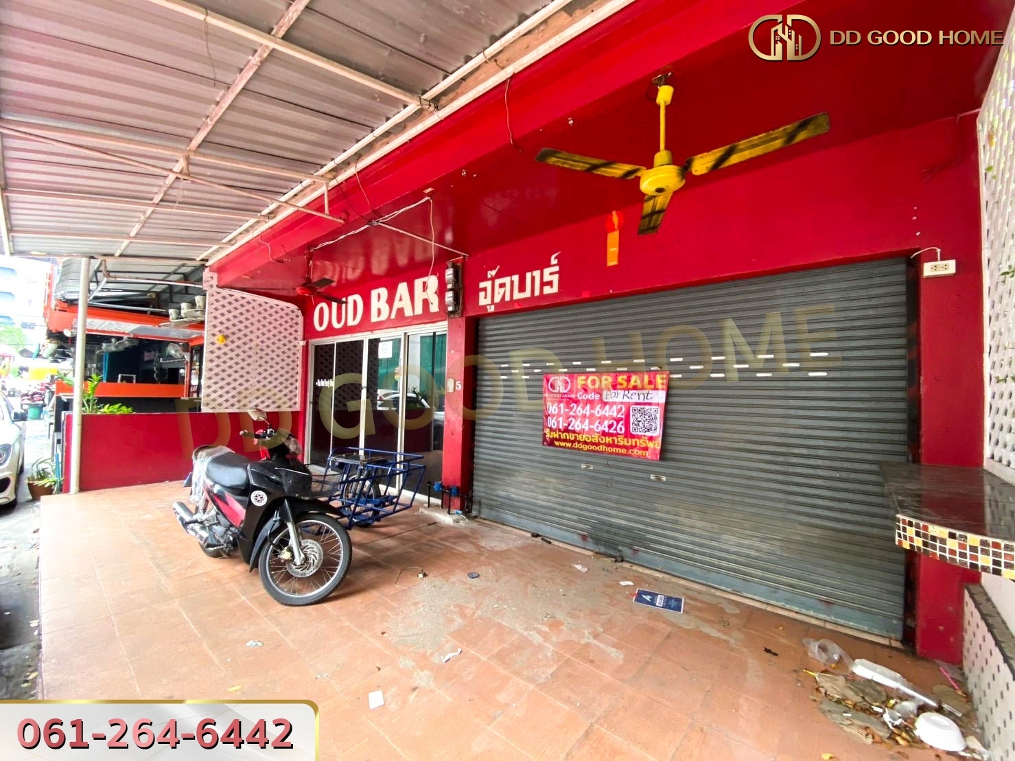 อาคารพาณิชย์ 3 ชั้น 34.3 ตร.ว. ซอยบัวขาว พัทยากลาง จ.ชลบุรี