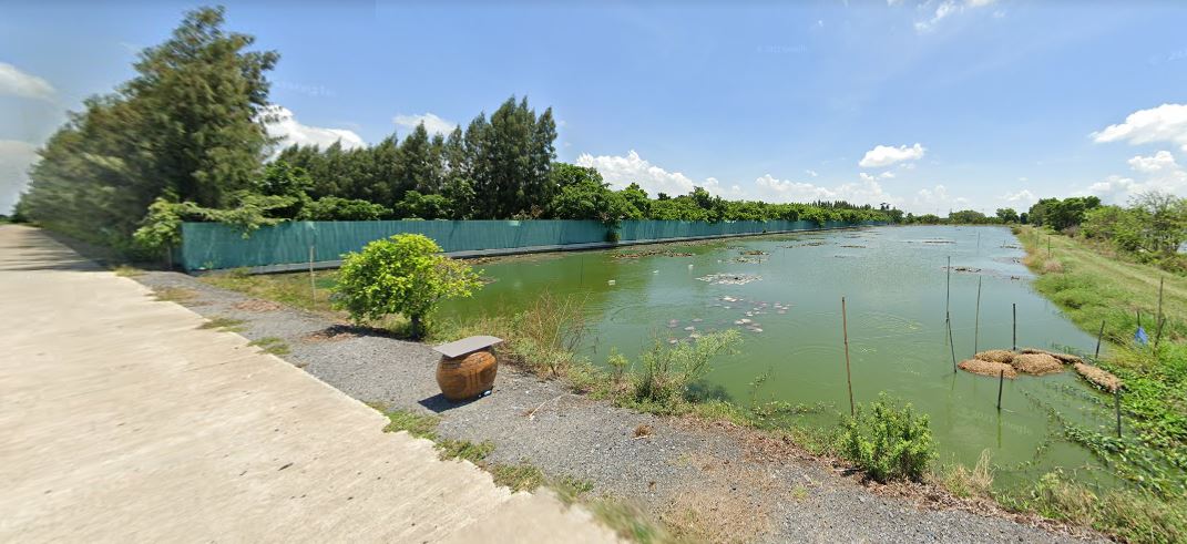 ขายที่ดินบางบ่อ (ติดวัดป่าสุขใจ) จ.สมุทรปราการ