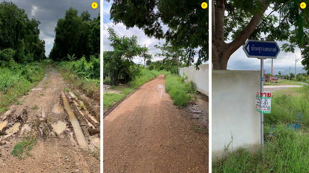 ขายที่ดิน ในซอยคลองห้า ตะวันตก14 อ.คลองหลวง จ.ปทุมธานี 