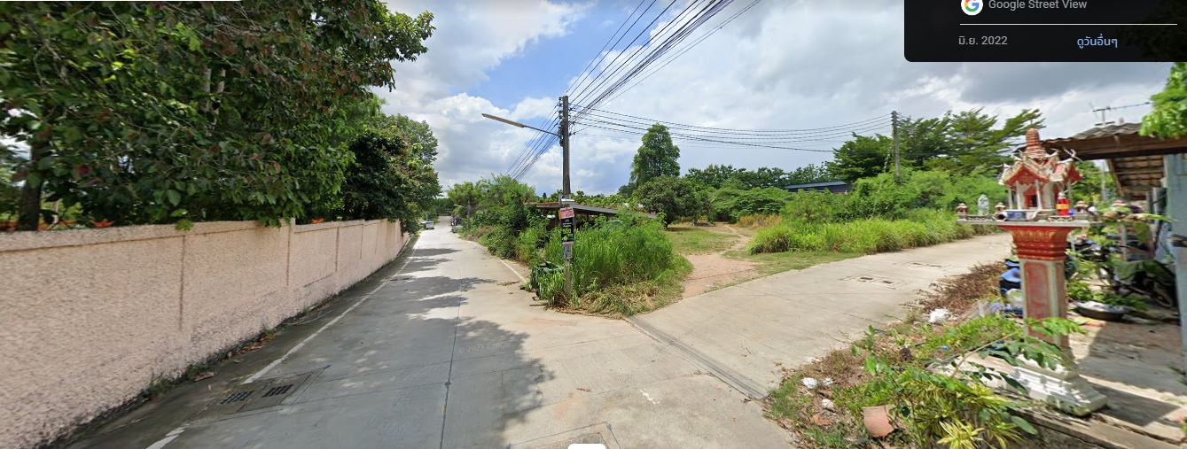 ขายที่ดิน ชุมชนเขาน้อย ซอย 3 (หลังสวนเสือ) อ.ศรีราชา 