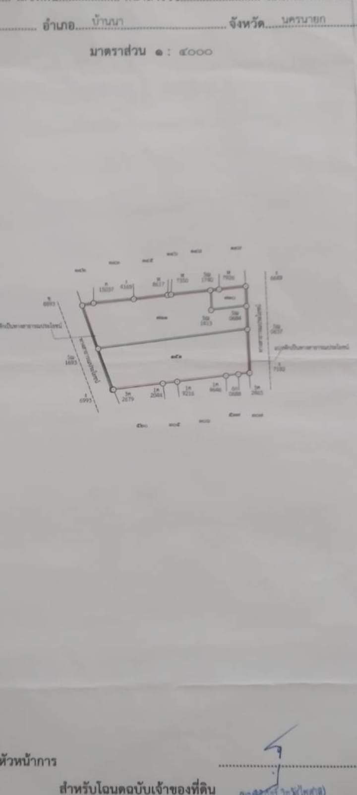 ที่ดินวิวเขา นครนายก 