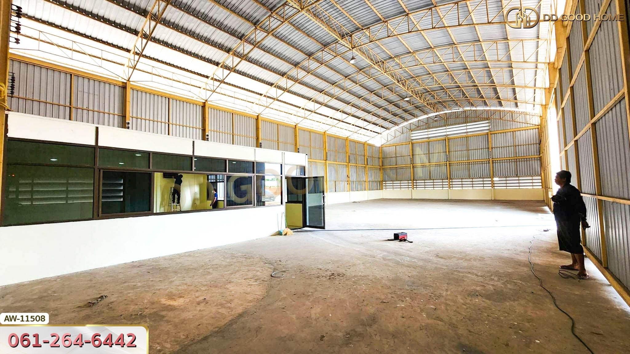 โกดังเก็บของ 1 ชั้นพร้อมที่ดิน ต.บางโทรัด จ.สมุทรสาคร