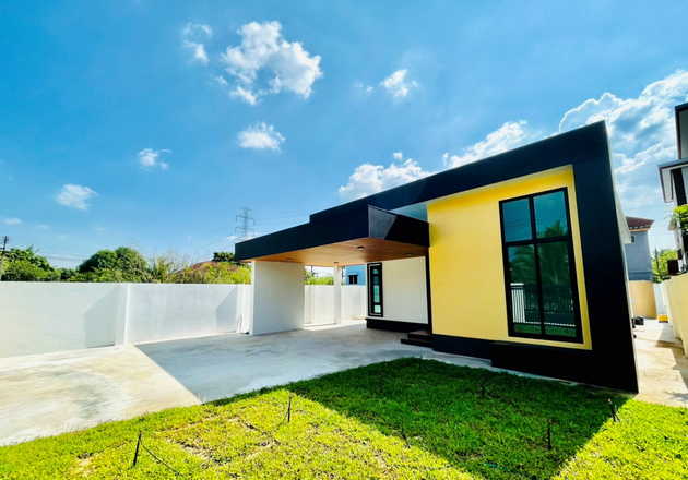 ขายบ้านชั้นเดียว สไตล์โมเดิร์น ใกล้แหล่งชุมชน ตำบลหัวรอ จ.พิษณุโลก
