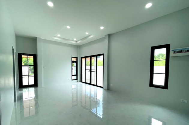 ขายบ้านชั้นเดียว สไตล์โมเดิร์น ใกล้แหล่งชุมชน ตำบลหัวรอ จ.พิษณุโลก