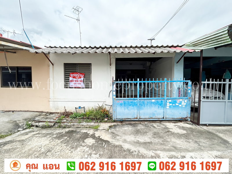 ขาย ทาวน์เฮ้าส์ 1 ชั้น บ้านพฤกษา 1 รังสิต–คลอง 8