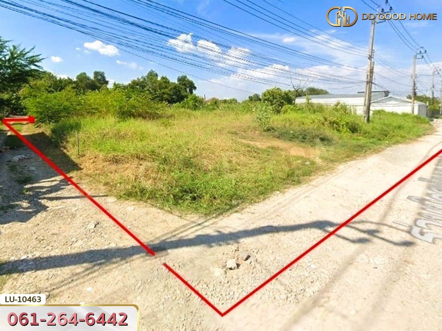 ที่ดินเปล่า 121 ตร.ว. ซอยร่วมมิตรพัฒนา แยก 6 บางเขน กรุงเทพ