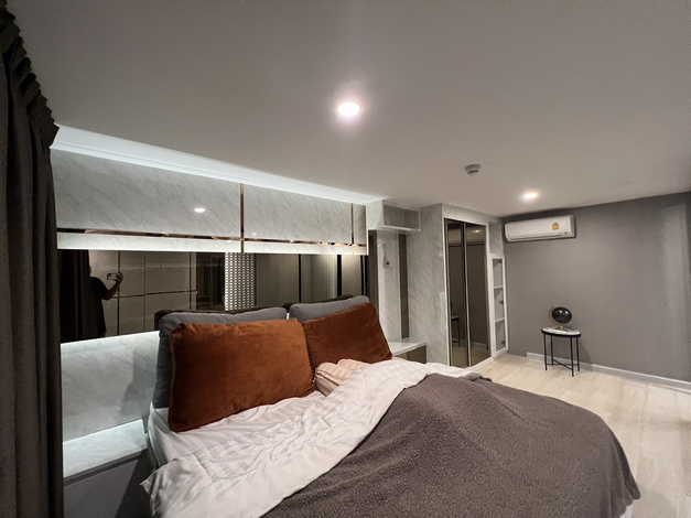 ขายคอนโด ไนท์บริดจ์ ไพรม์ สาทร ห้อง duplex ชั้น 27 ตกแต่งหรูแบบ Modern Luxury Style เขตสาทร กรุงเทพฯ 