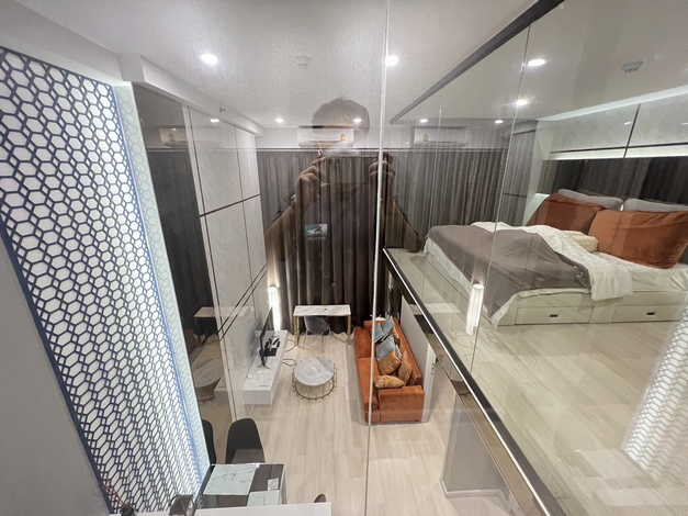 ขายคอนโด ไนท์บริดจ์ ไพรม์ สาทร ห้อง duplex ชั้น 27 ตกแต่งหรูแบบ Modern Luxury Style เขตสาทร กรุงเทพฯ 