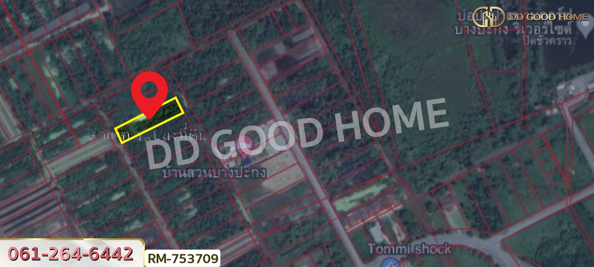 ที่ดินบ้านโพธิ์ 401 ตร.ว. โครงการสนามกอล์ฟบางปะกงริเวอร์ไซด์ ฉะเชิงเทรา