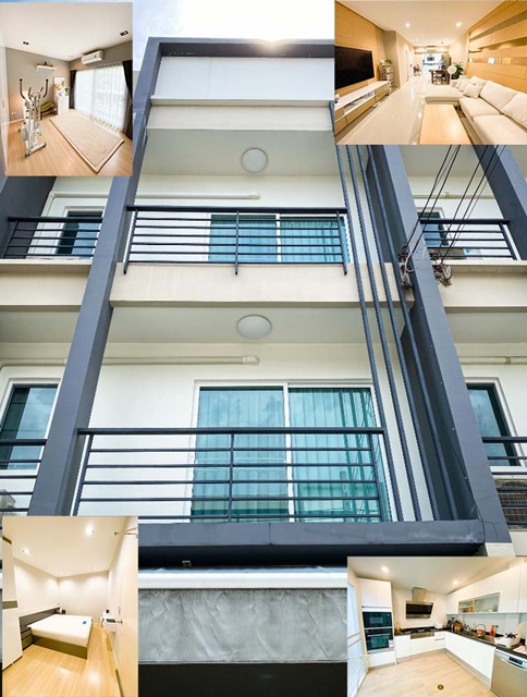 BTSอ่อนนุช 2กม. สุขุมวิท 77 บ้านทาวน์โฮม3ชั้น อุดมสุข พระโขนง บางจาก ปุณณวิถี 22 ตรว.3นอน 3น้ำ จอดรถ 2 คัน  กลางเมือง 