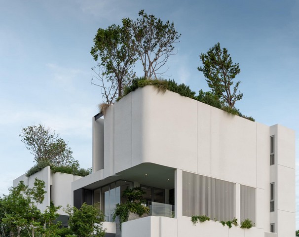 ขายบ้านเดี่ยว 6 ชั้น ARQ10 กรุงเทพกรีฑา พร้อมลิฟท์ สระว่ายน้ำและห้องใต้ดิน ตกแต่งพร้อมเข้าอยู่  ใกล้ รร.นานาชาติ Brighton และ Wellington