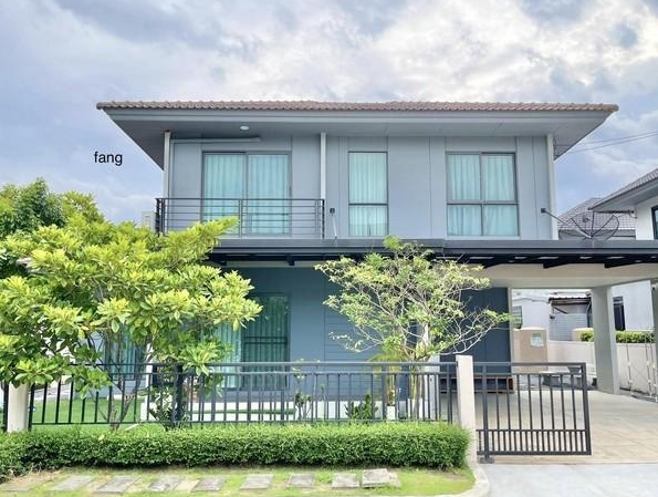  ขายบ้านเดี่ยว 2 ชั้นหลังมุม 63 ตรว  เพฟ รามอินทรา-วงแหวน 4 ห้องนอน