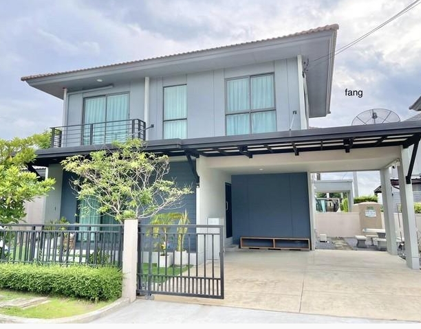  ขายบ้านเดี่ยว 2 ชั้นหลังมุม 63 ตรว  เพฟ รามอินทรา-วงแหวน 4 ห้องนอน