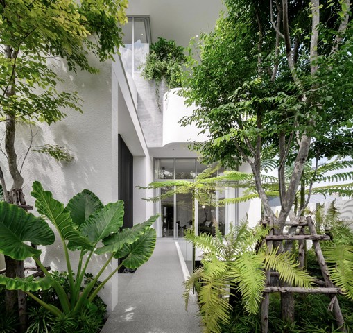 WAN378ขายบ้านโครงการ ARQ10 Krungthep Kreetha  ตกแต่งพร้อมเข้าอยู่ มีลิฟต์ สระว่ายน้ำ ชั้นใต้ดิน ห้องเก็บไวน์ ใกล้The Nine พระราม 9 