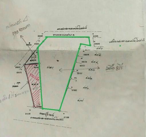 ขายที่ดิน เนื้อที่ 8 ไร่ 1 งานกว่า ซอยบุรีรมณ์ ใกล้ถนนเพชรเกษม อำเภอชะอำ 