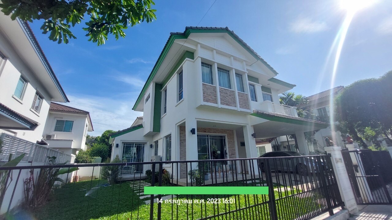 N4231ให้เช่าและขาย บ้านเดี่ยว2ชั้น  มัณฑนา อ่อนนุช - วงแหวน 2  
