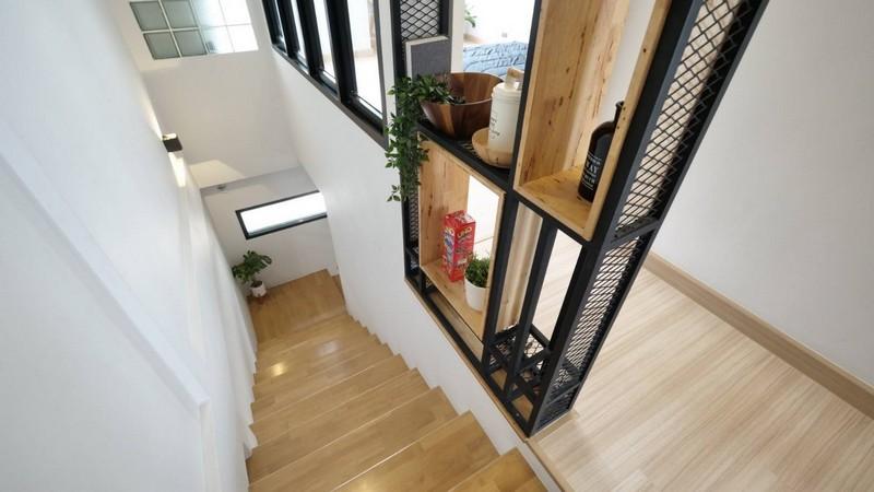 EPL-HR2690 ให้เช่าทาวน์โฮม 2 ชั้น ย่านศูนย์วิจัย พระราม 9 ซ.26 พื้นที่ใช้สอย 130 ตารางเมตร จำนวน 2 ชั้น 2 ห้องนอน 2 ห้องน้ำ ตกแต่งพร้อม