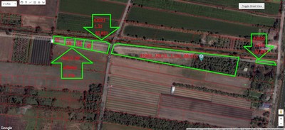 ที่ดิน 11.78 ไร่ ขายด่วน ไร่ละ 1.5 ลบ.  ติดคลอง ติดถนน ราษฏร์นิยม มีน้ำ ไฟ พร้อม