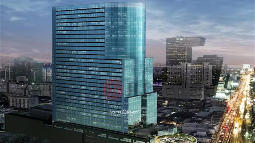 พื้นที่ให้เช่าสำหรับออฟฟิศหรือร้านค้า อาคารสำนักงาน SKYY9 Center ติดถนนดินแดง 650บ/ตร.ม.