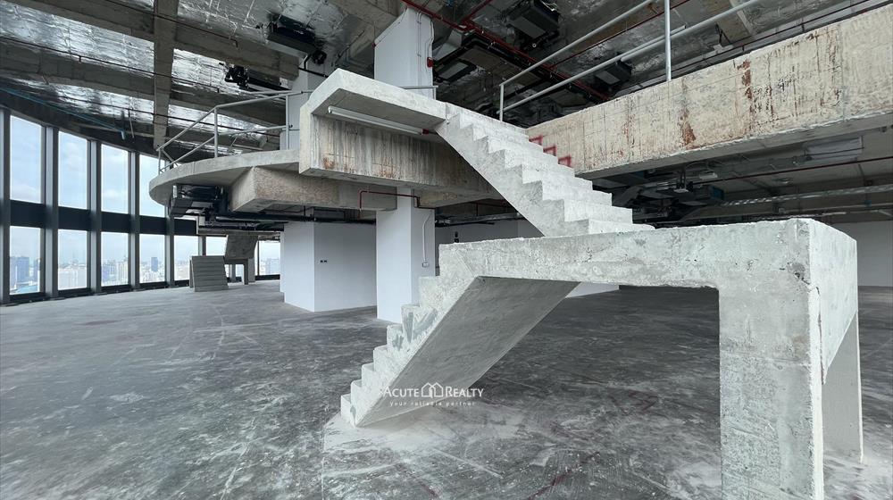 พื้นที่ให้เช่าสำหรับออฟฟิศหรือร้านค้า อาคารสำนักงาน SKYY9 Center ติดถนนดินแดง 650บ/ตร.ม.