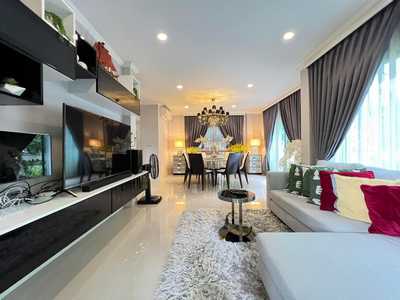 ขายบ้านเดี่ยว The city รามอินทราใกล้ แฟชั่นไอแลนด์ 60 ตารางวา  4 ห้องนอน