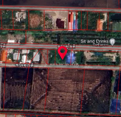 ขายที่ดิน 200 ตารางวา ซอยนามวงศ์ ถนนจตุโชติ   ZT235 