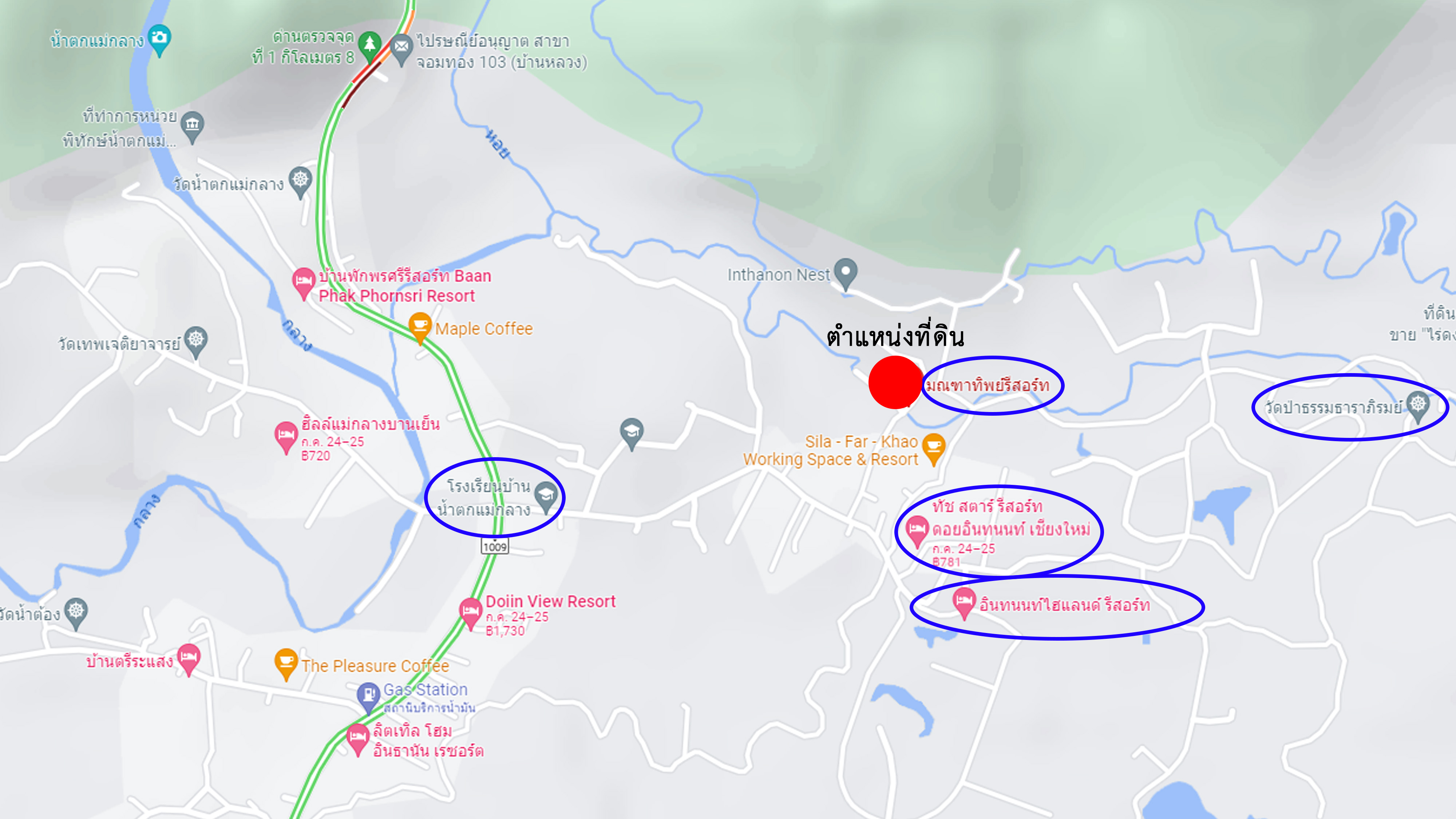 พื้นที่ดิน - 1050 ตร.ว. 3500000 -   ราคางาม