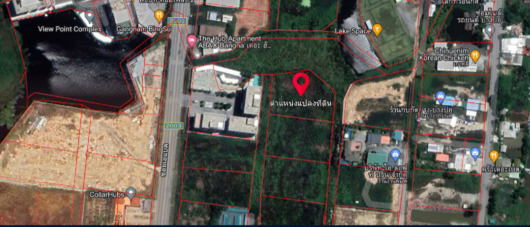 ขายที่ดินบางนาตราด  2-1-5 ไร่    ซอยเอแบค    ใกล้ ม.อัสสัมชัญ (ABAC บางนา)