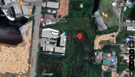 ขายที่ดินบางนาตราด  2-1-5 ไร่    ซอยเอแบค    ใกล้ ม.อัสสัมชัญ (ABAC บางนา)